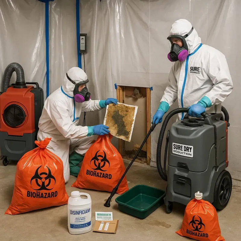 Contaminated Water Handling Protocols process in Ferndale, MD